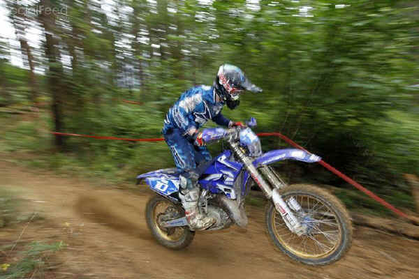 Johansson MPE Yamaha Junior Enduro Team rider Lee Sealey Racing 10 powered